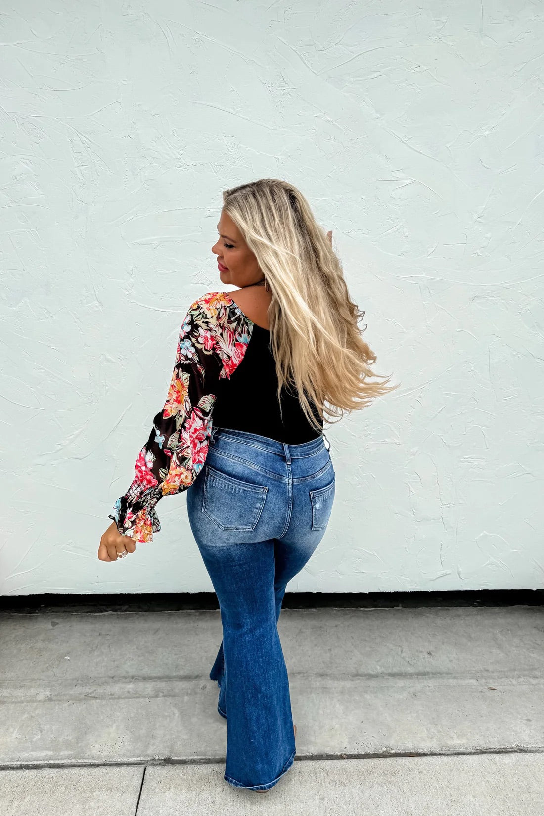 Floral bodysuit